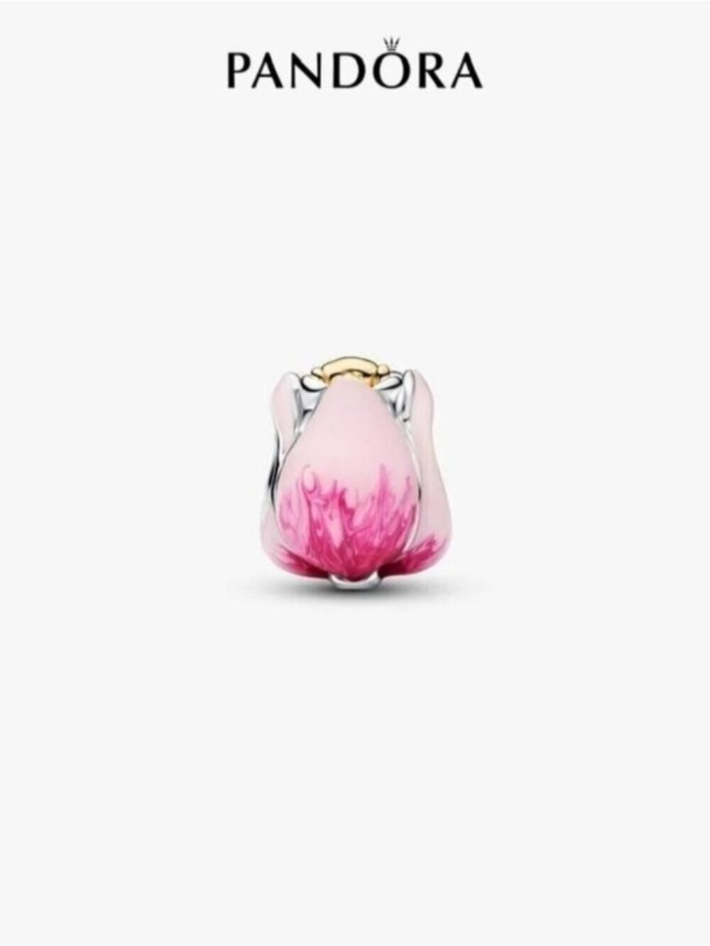 Pandora Pink Tulip Charm